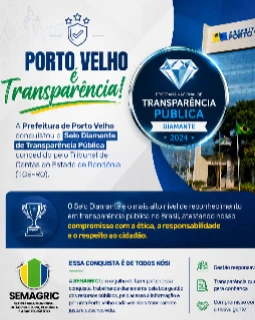 Selo Diamante em Transparencia
