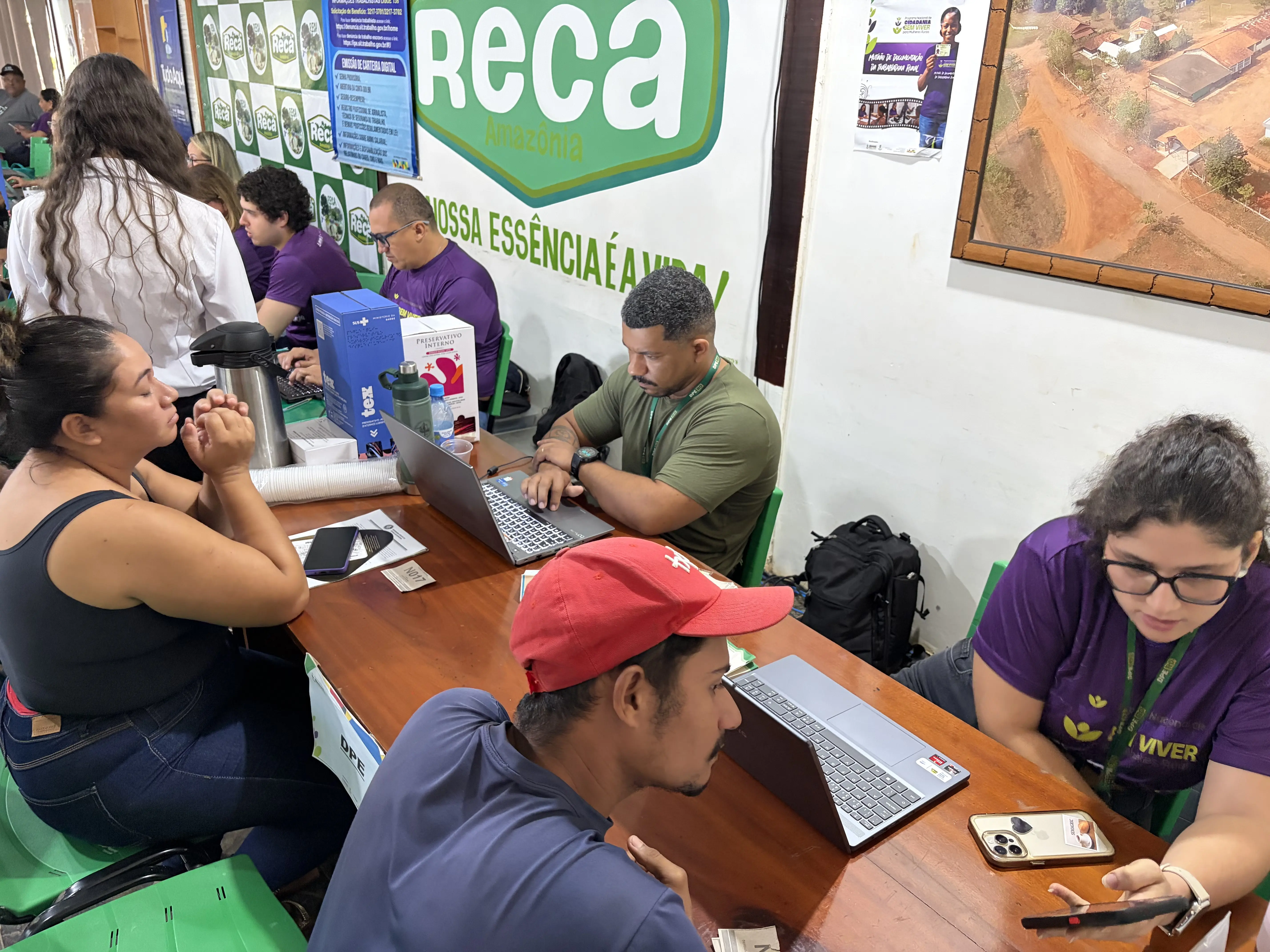 Mutirão leva cidadania ao campo e ultrapassa 1,2 mil atendimentos na zona rural de Porto Velho