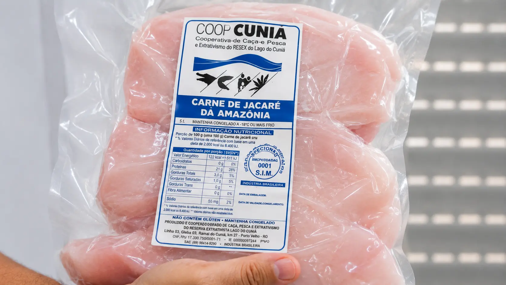 Carne de jacaré do Cuniã ganha destaque na abertura da Agrotec