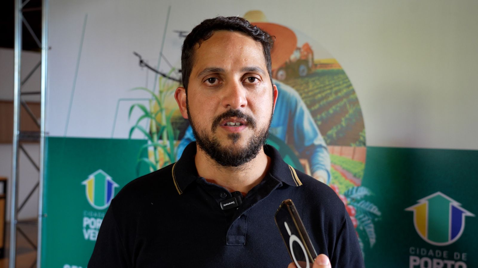 Rodrigo Ribeiro explicou que a feira tem como proposta principal aproximar o homem do campo das inovações tecnológicas