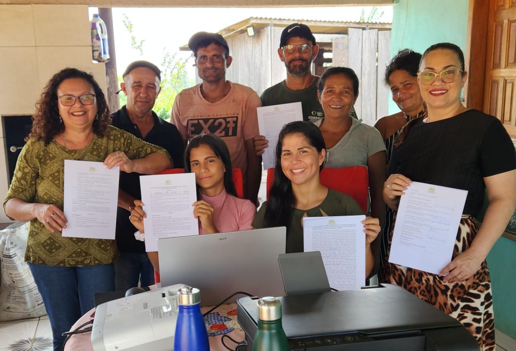 Criação da associção em Vista Alagre do Abunã