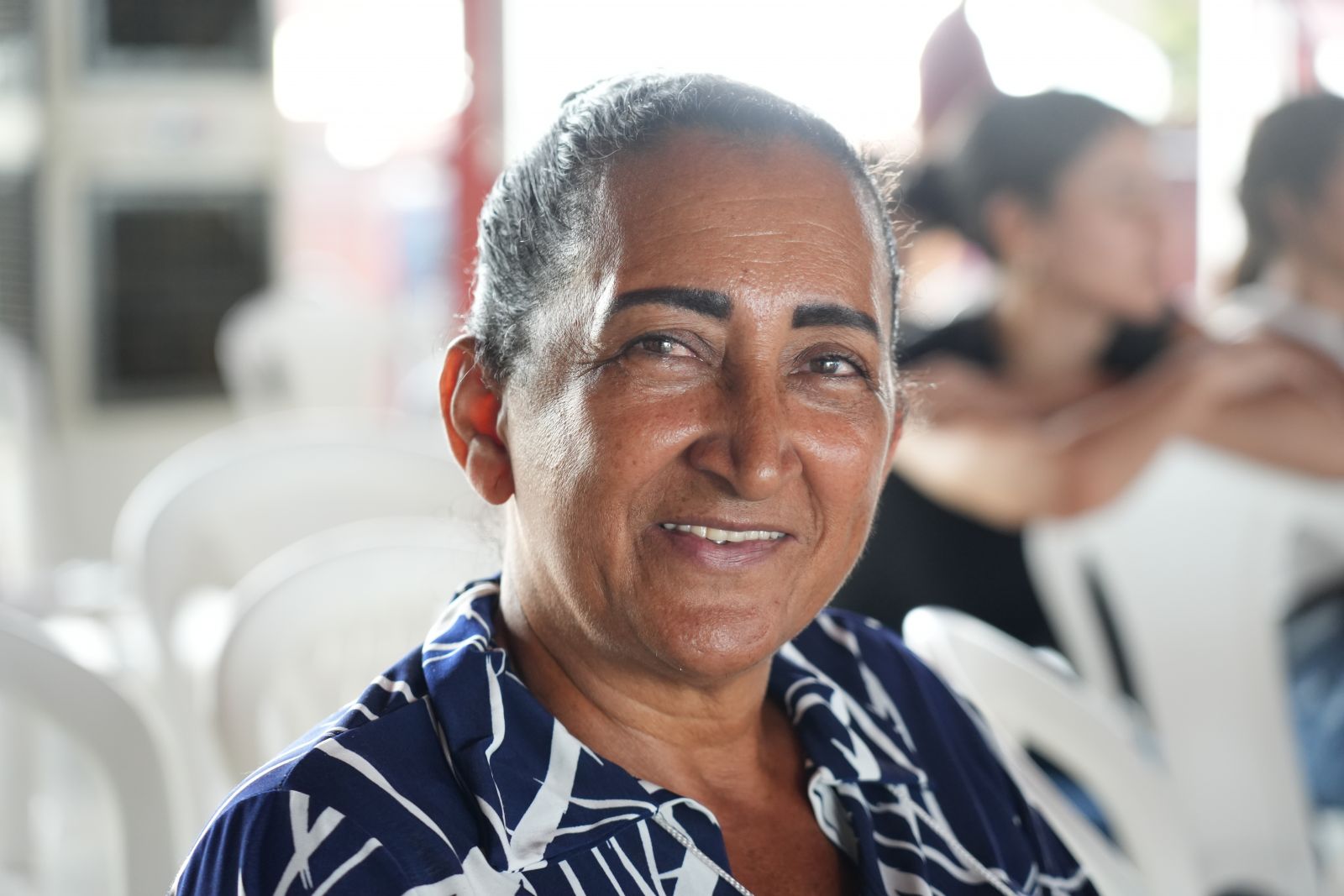 Elenice dos Santos é produtora rural e foi na palestra em busca de mais conhecimento