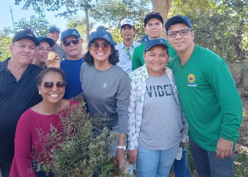 Trabalho é feito diretamente com os agricultores nas comunidades