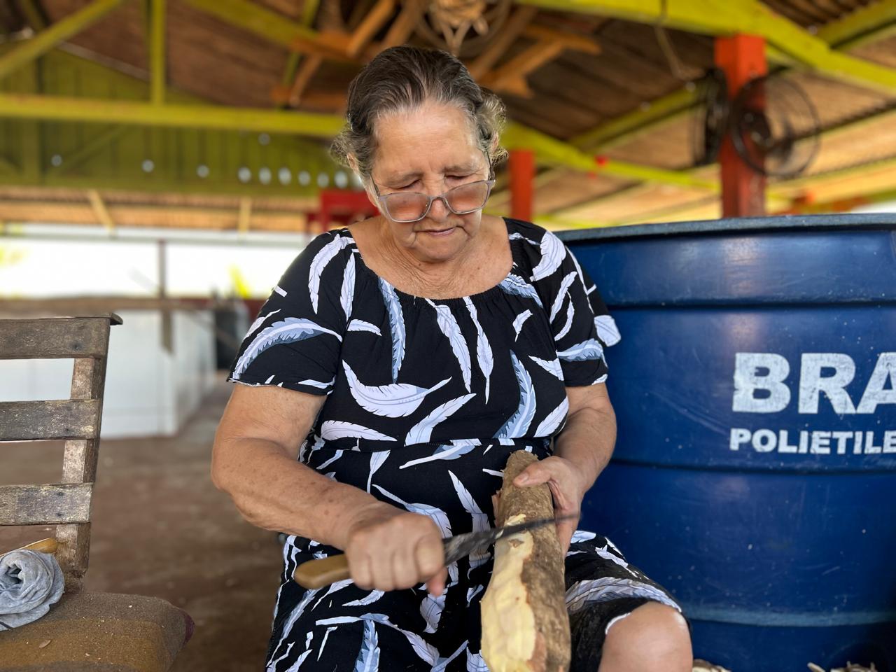 Neuracy Monteiro ressalta que o apoio da prefeitura fortalece a agricultura