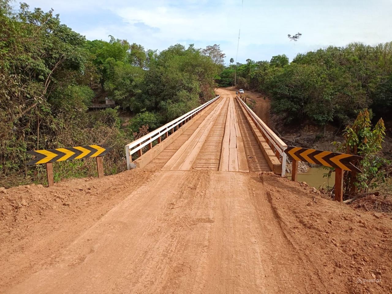 O trabalho foi realizado por uma empresa terceirizada contratada pela Semagric