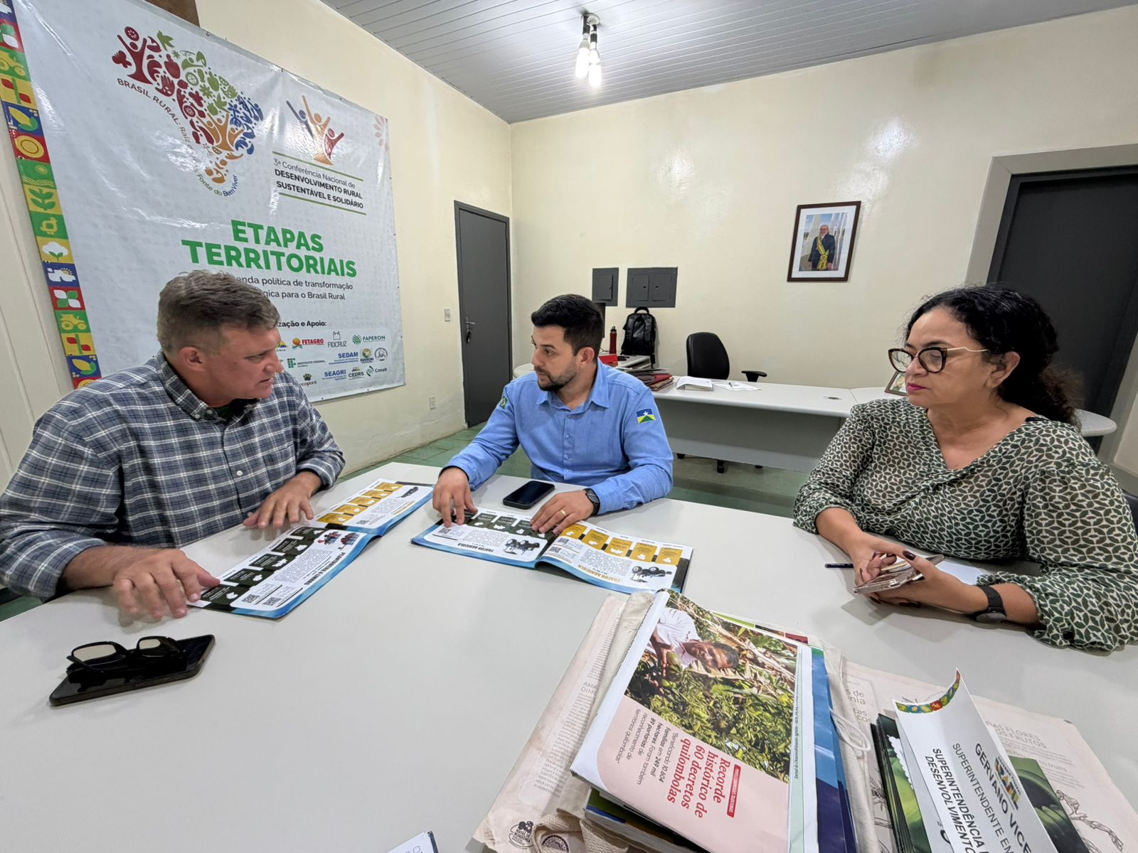 Reunião teve o foco em apoio e crescimento para produtores rurais de Porto Velho