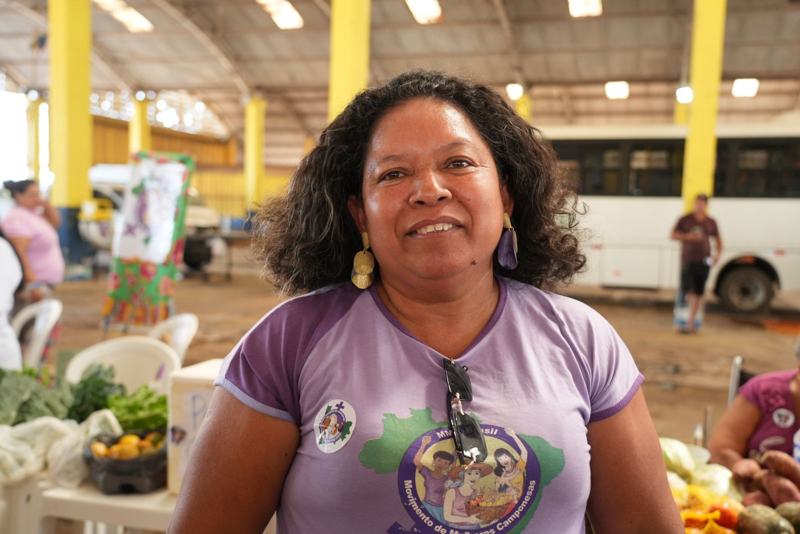 Força das mulheres na agricultura familiar foi um ponto destacado por Sebastiana Cláudia