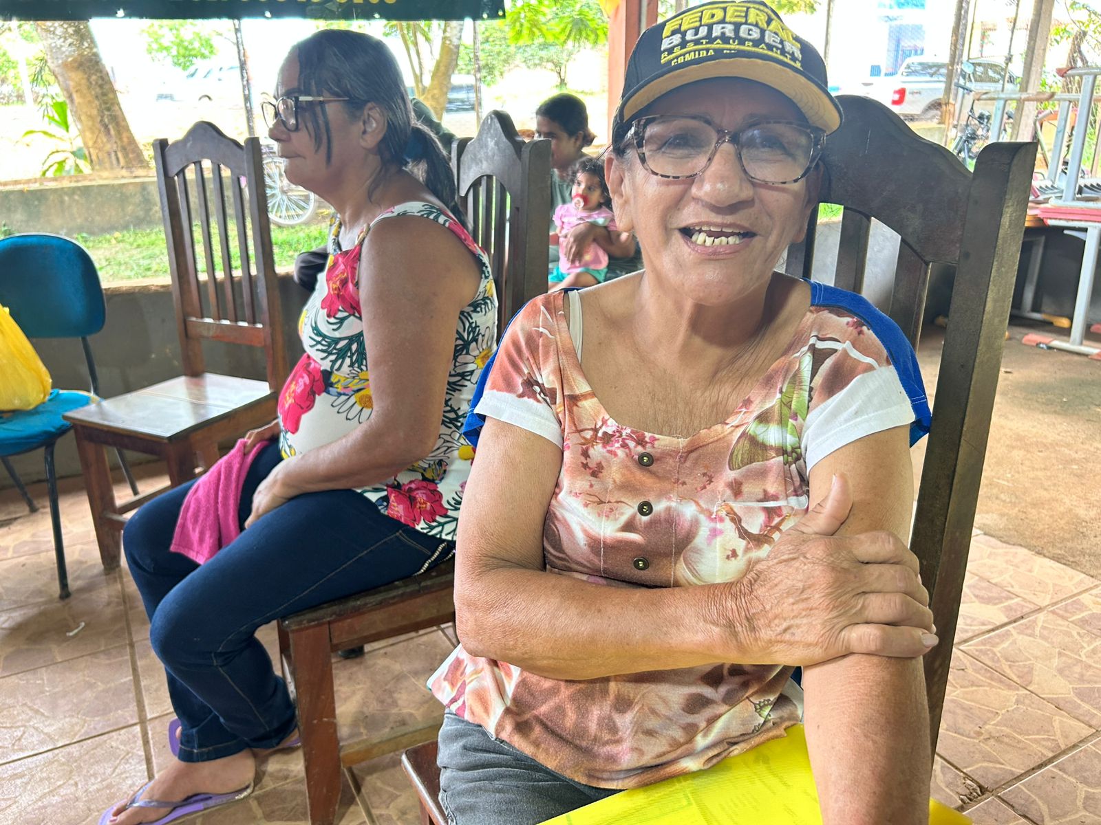 Ângela Vitória Santa Rosa de Brito: “Eu já tentei tirar o CAF antes e não consegui. Aqui fica muito mais fácil"