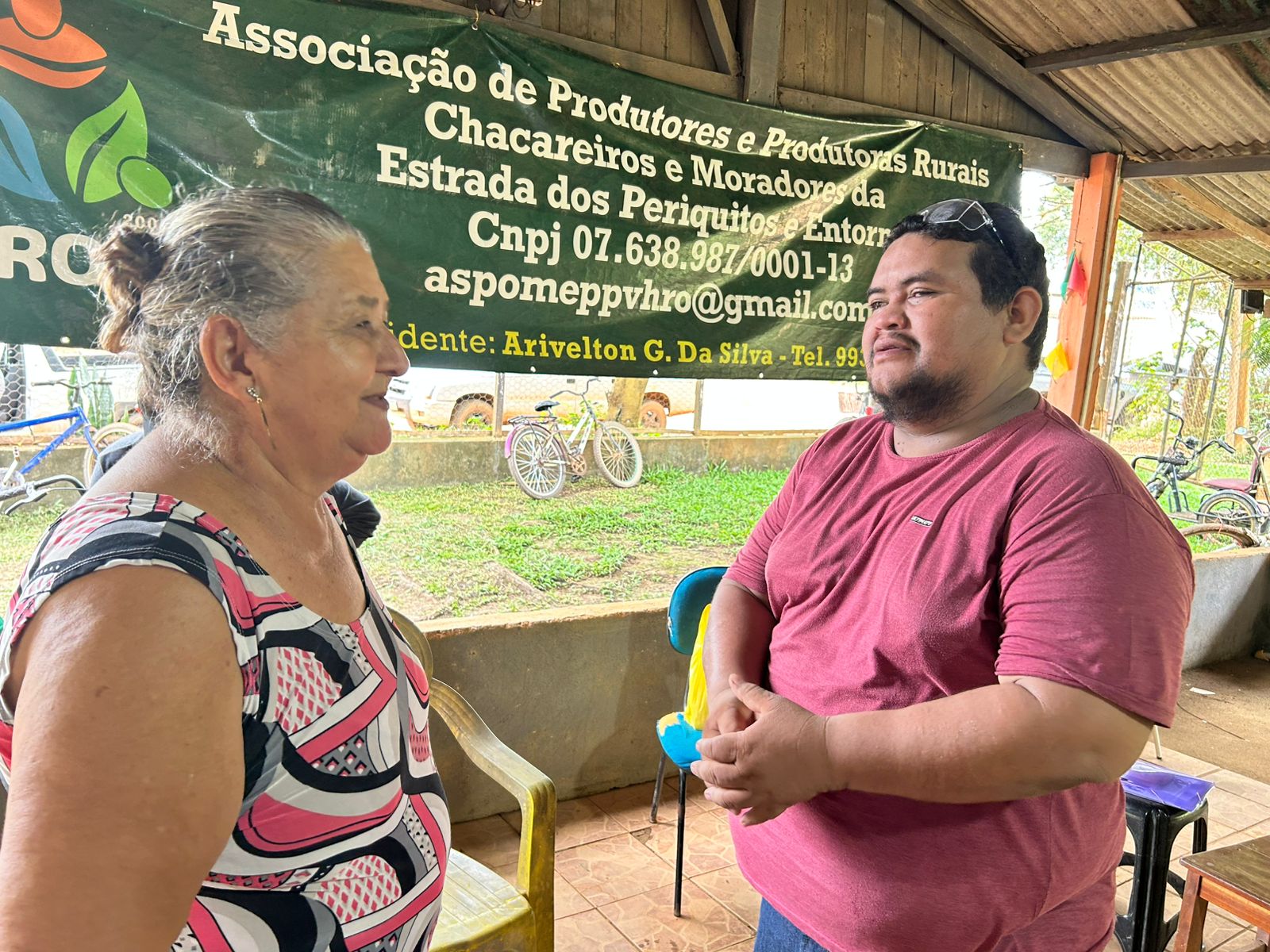 Arivelton da Silva, elogia ação da Semagric